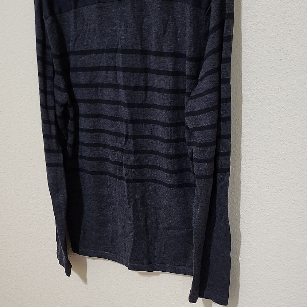 Buffalo David Bitton Black and Gray Long Sleeve Tee - Picture 10 of 11